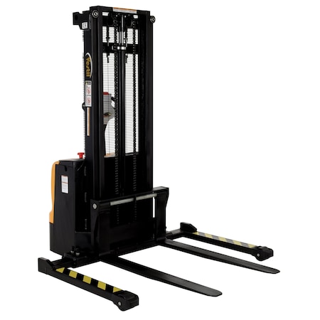 Vestil Adjustable Double Mast Stacker, Load Cap. 2200 lb. S-101-AA-DM